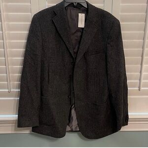 Banana Republic Charcoal Gray Blazer